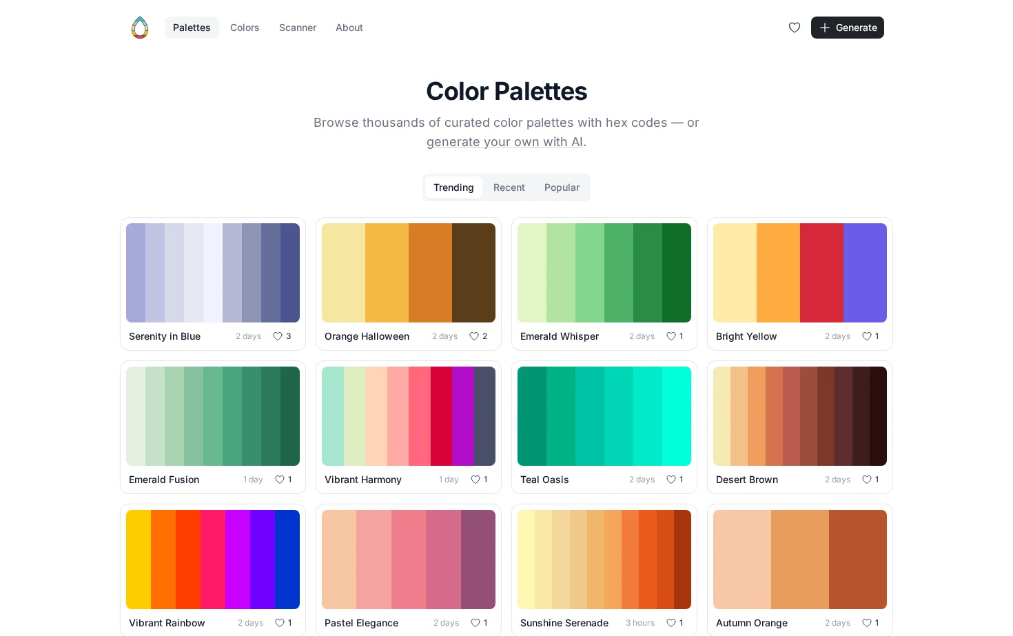 ColorDrop 页面快照